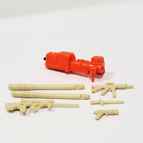 GI Joe Battle Corps Snow Storm Figure Glacier Weapons Gray Black Vtg Hasbro 1992 - Picture 9 of 10